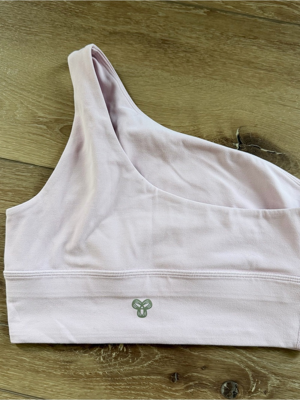 Aritzia Golden Butter Beam Bra Pink One-Shoulder Sports Bra S Athletic